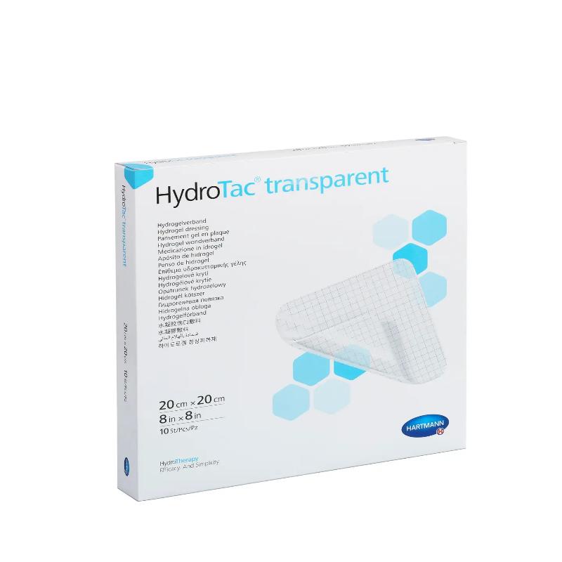 Пов`язка гідрогелева HydroTac® transparent 20см x 20см 10шт